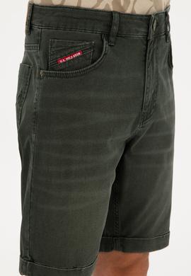 Erkek Haki Jean Şort - 50288960009