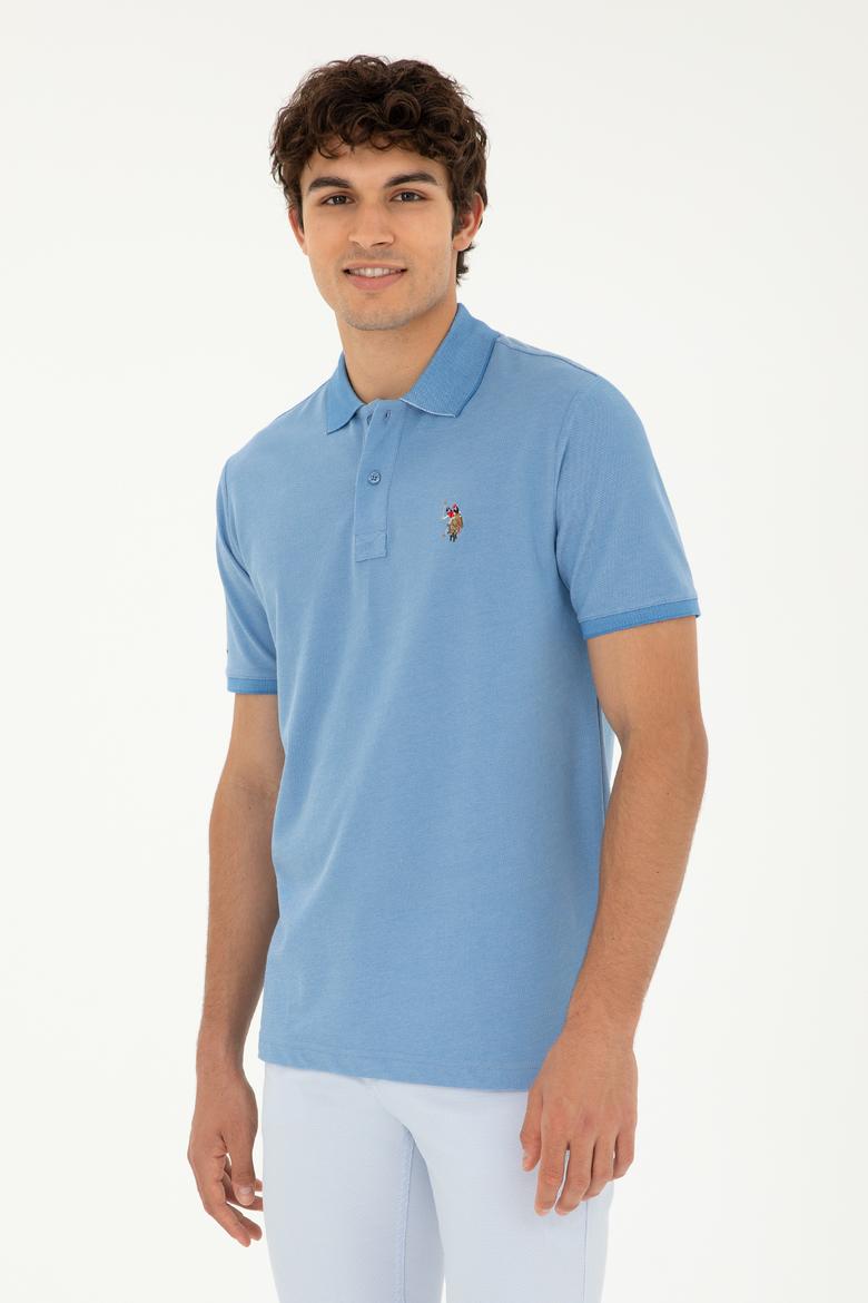 Erkek Saks Basic Tişört