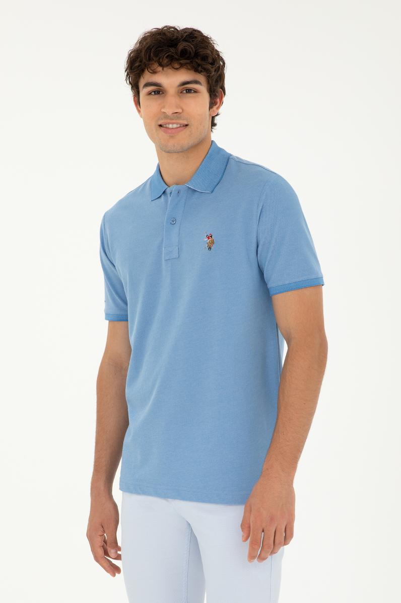 Erkek Saks Basic Tişört