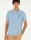Erkek Regular Fit Polo Yaka Açık Mavi Basic Tişört