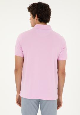 Erkek Pembe Basic Tişört - 50279611168