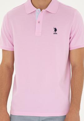 Erkek Pembe Basic Tişört - 50279611168