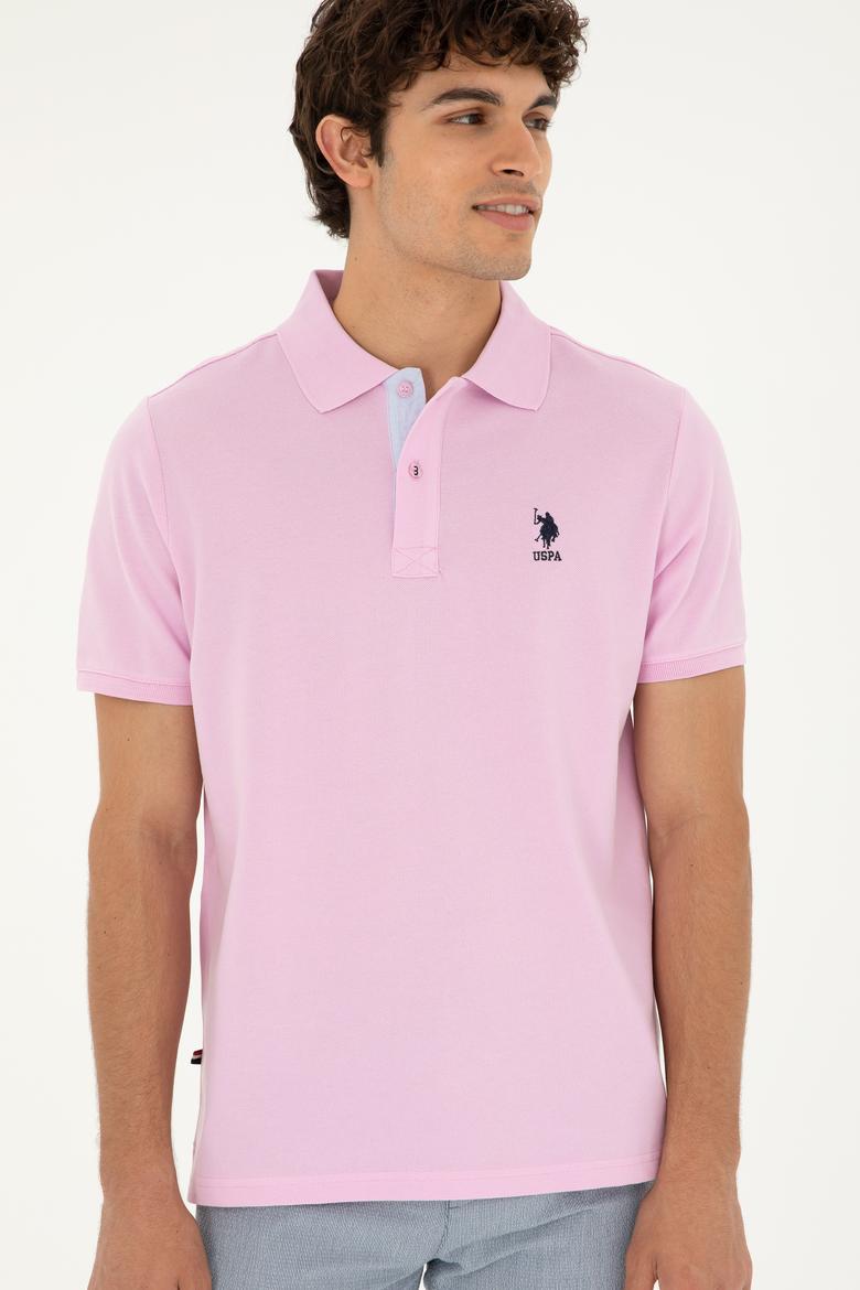 Erkek Pembe Basic Tişört - 50279611168