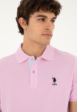 Erkek Pembe Basic Tişört - 50279611168