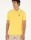 Erkek Regular Fit Polo Yaka Sarı Basic Tişört
