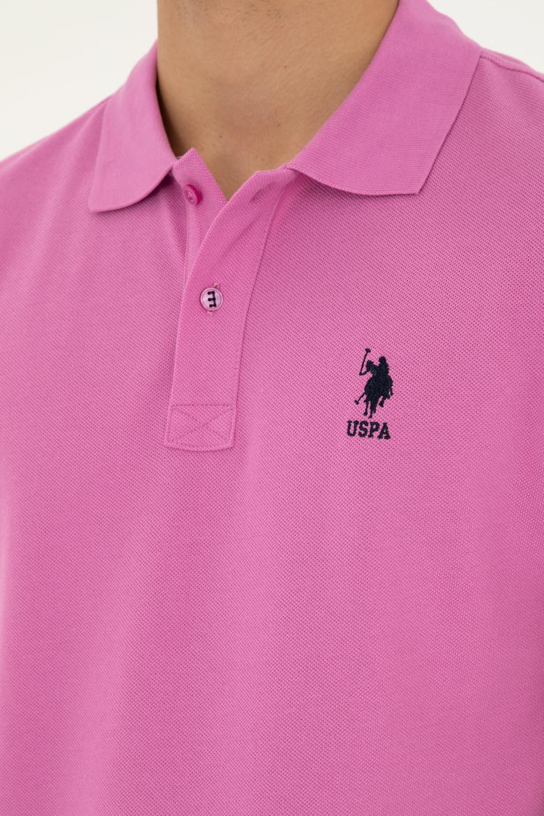 Erkek Menekşe Basic Tişört - 50279613147