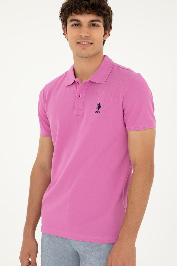 Erkek Menekşe Basic Tişört