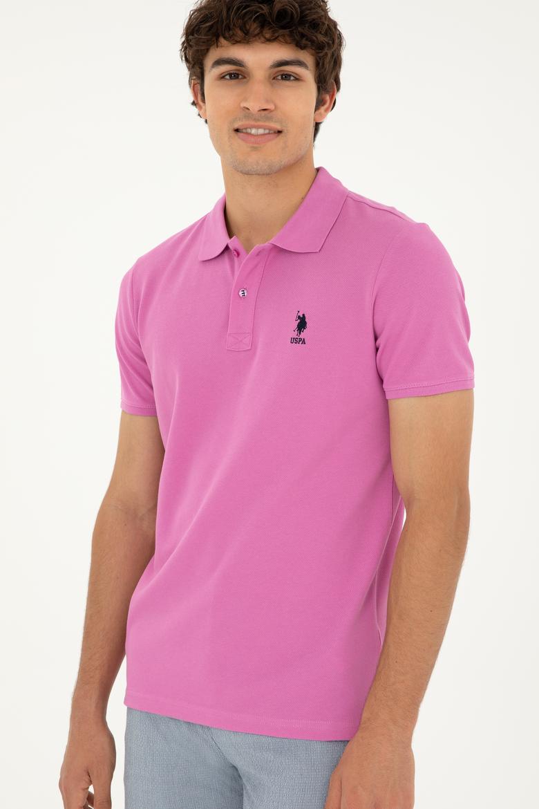 Erkek Menekşe Basic Tişört