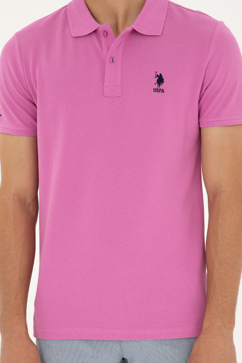 Erkek Menekşe Basic Tişört - 50279613147