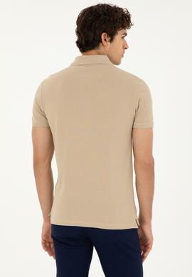 Erkek Açık Haki Basic Tişört - 50279613247