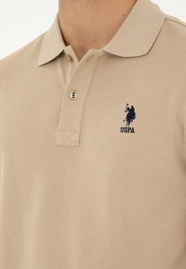 Erkek Açık Haki Basic Tişört - 50279613247