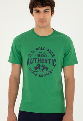 Erkek Yeşil Tişört - 50282005050