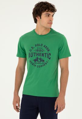 Erkek Yeşil Tişört - 50282005050