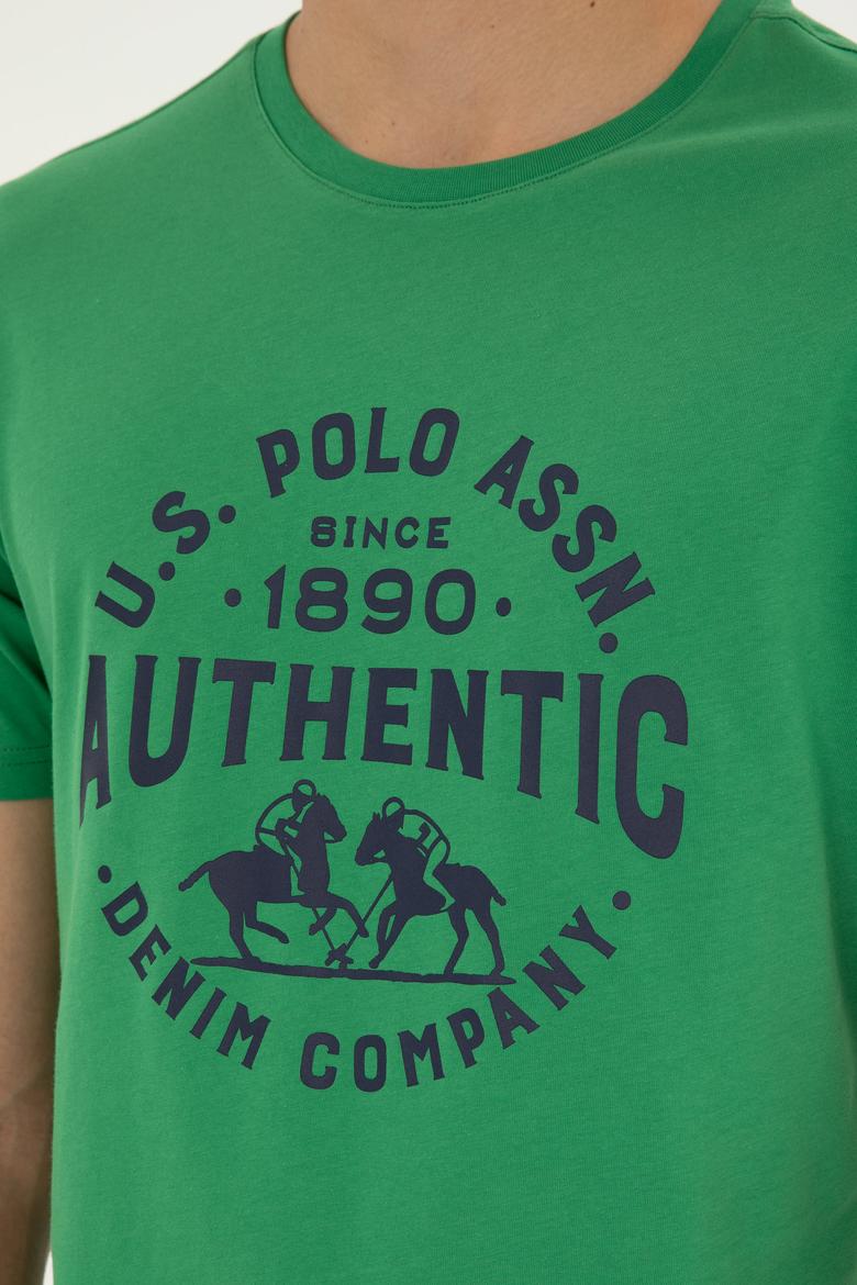 Erkek Yeşil Tişört - 50282005050