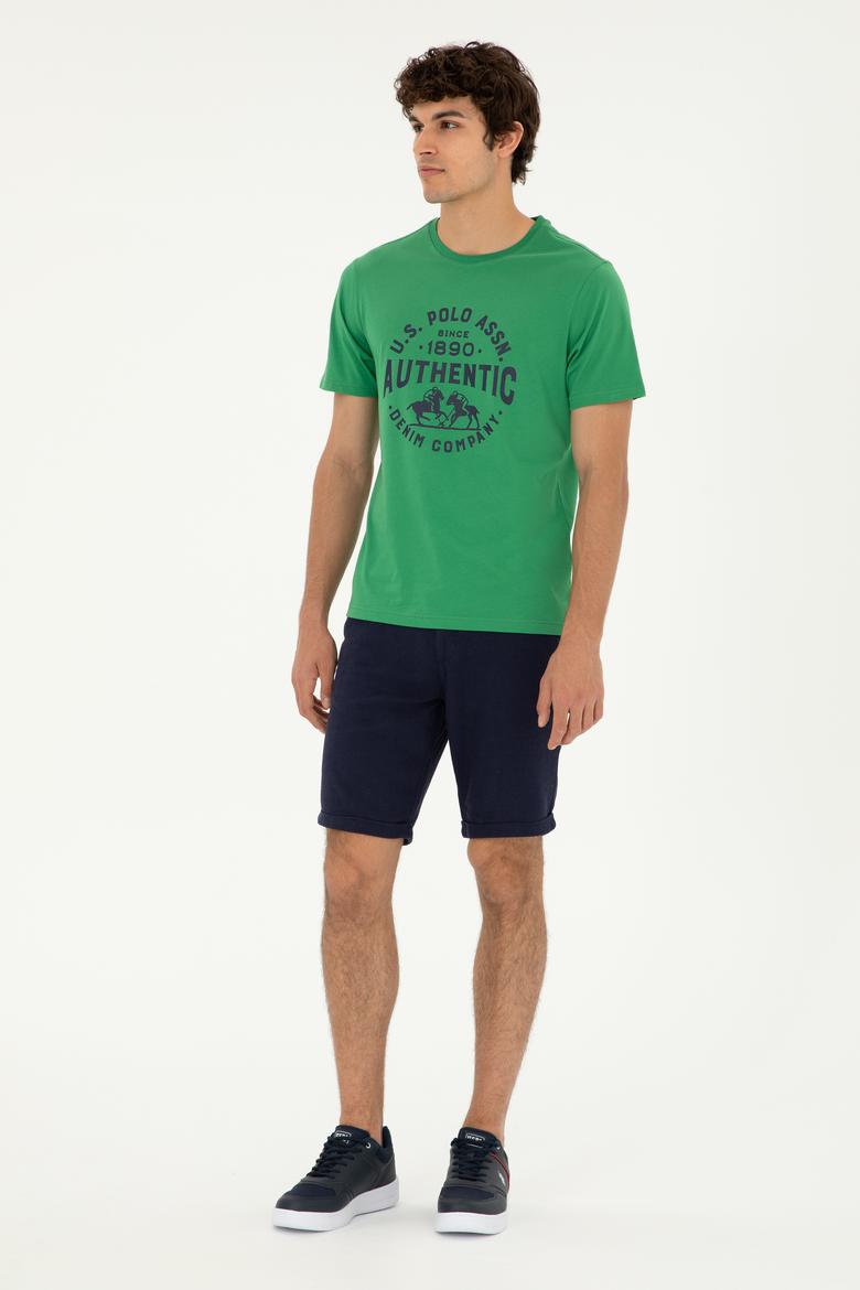 Erkek Yeşil Tişört - 50282005050