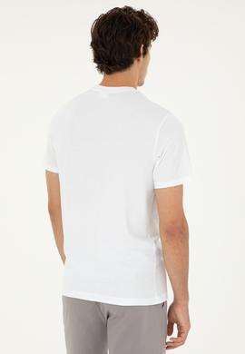 Erkek Beyaz Tişört - 50297402001