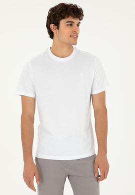 Erkek Beyaz Tişört - 50297402001