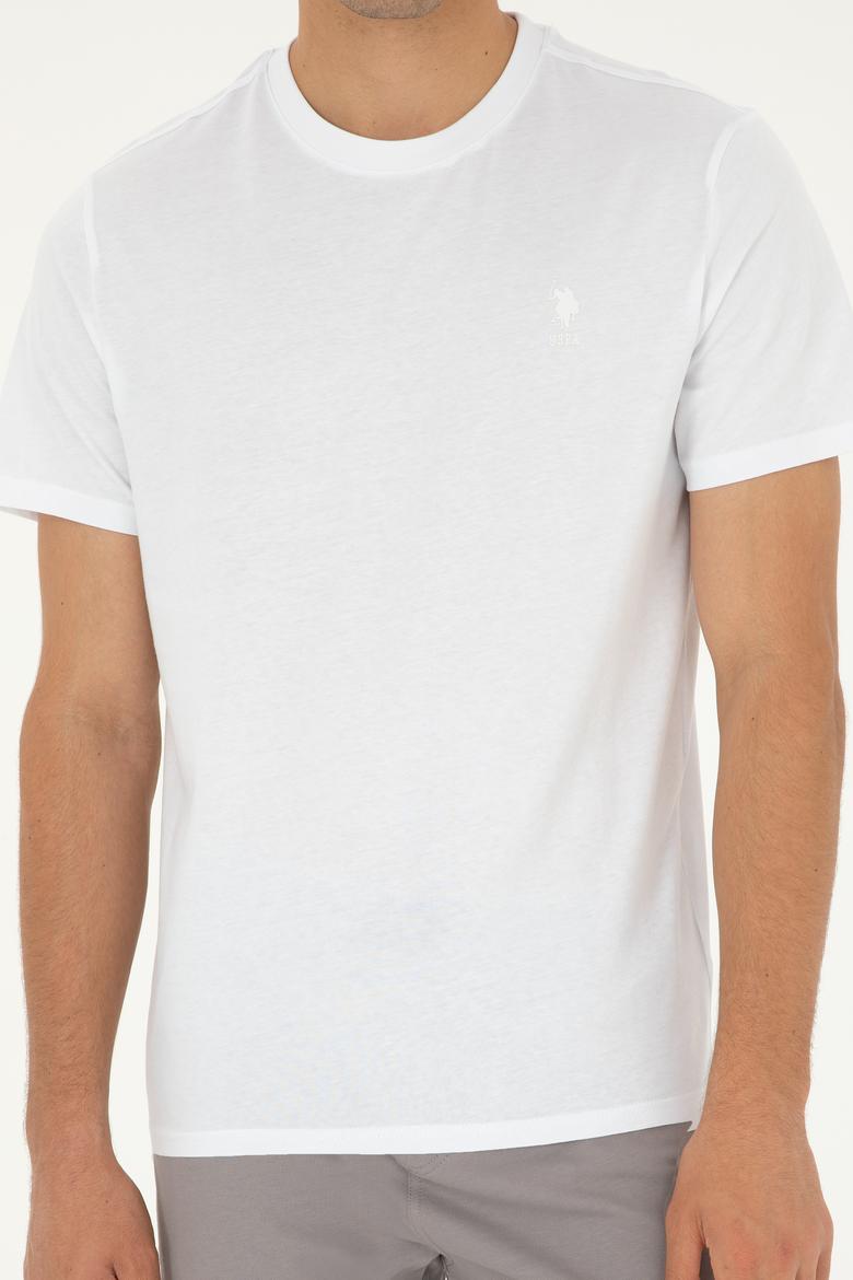 Erkek Beyaz Tişört - 50297402001