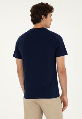 Erkek Lacivert Tişört - 50297402036