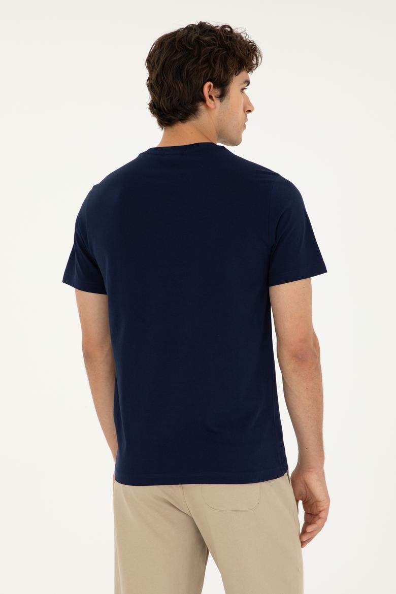 Erkek Lacivert Tişört - 50297402036