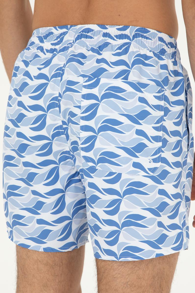 Erkek Beyaz Deniz Şortu