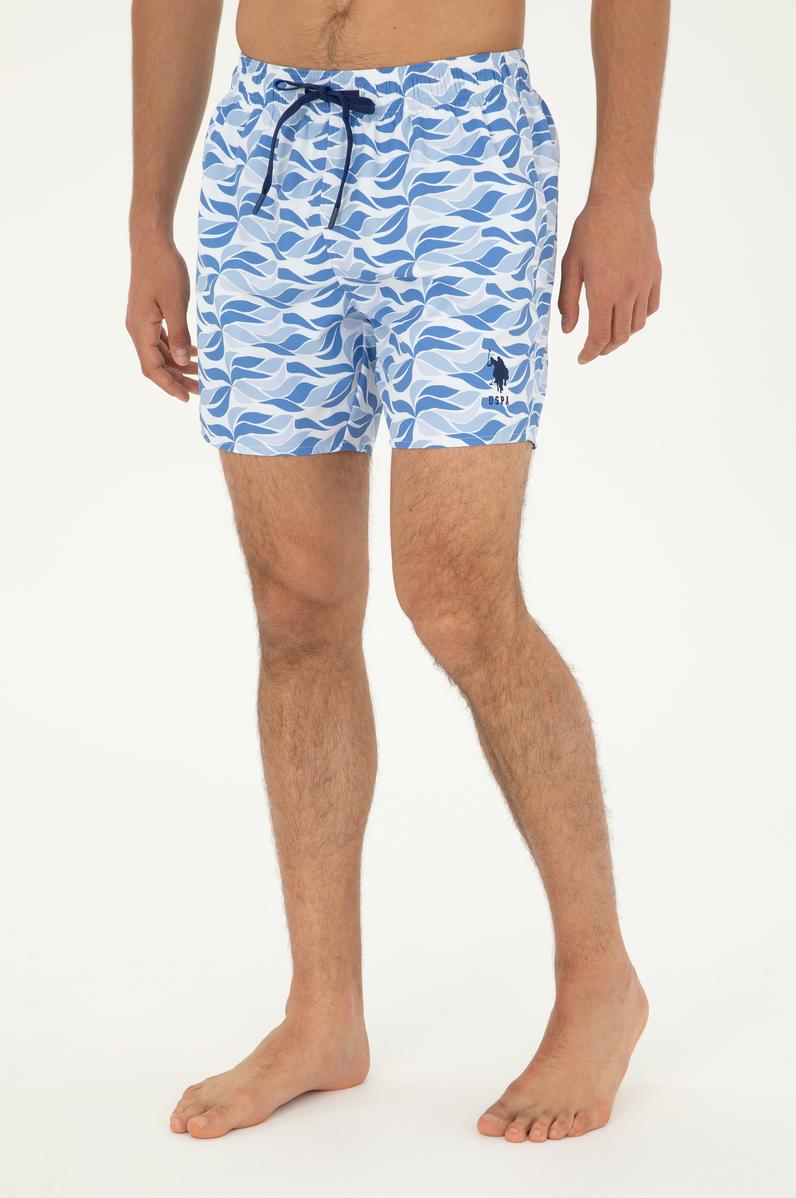 Erkek Beyaz Deniz Şortu