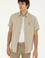 Erkek Haki Kısa Kollu Gömlek