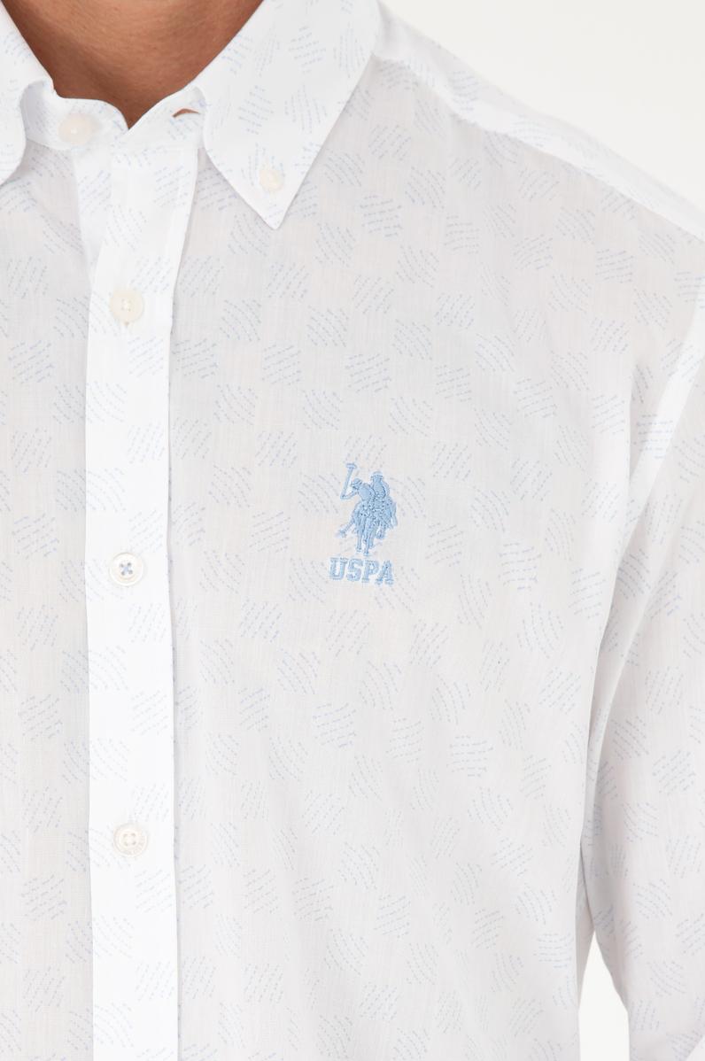 Erkek Açık Mavi Uzun Kollu Gömlek