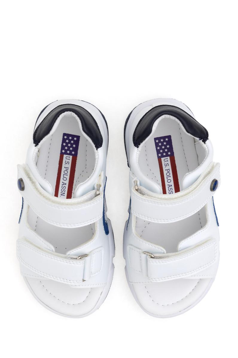 Erkek Çocuk Beyaz Sandalet