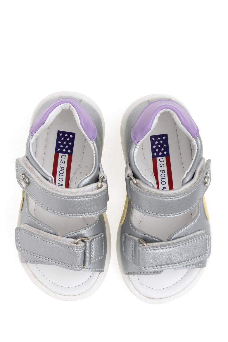 Kız Bebek Gri Sandalet - 50286836029