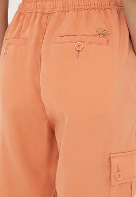 Kadın Somon Kanvas Pantolon - 50281794013