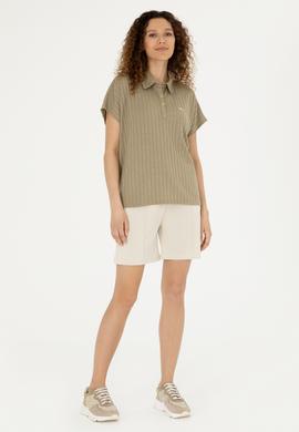 Kadın Taş Örme Şort - 50282741022