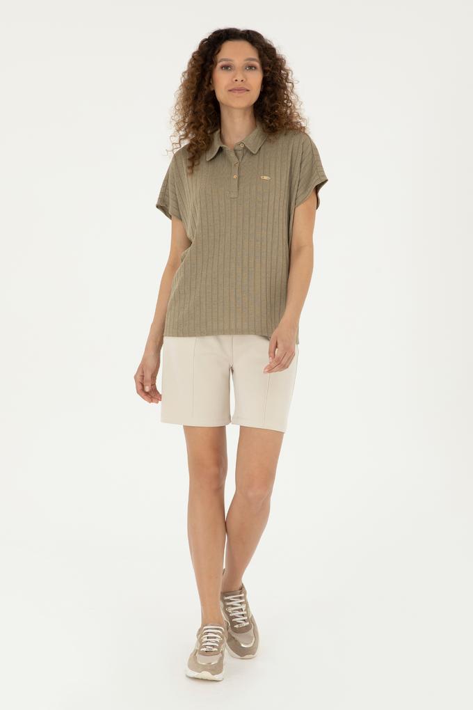 Kadın Taş Örme Şort