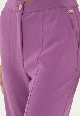 Kadın Mor Örme Pantolon - 50284520013