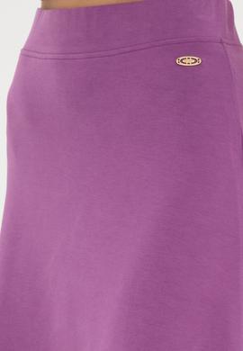 Kadın Mor Örme Etek - 50282737024