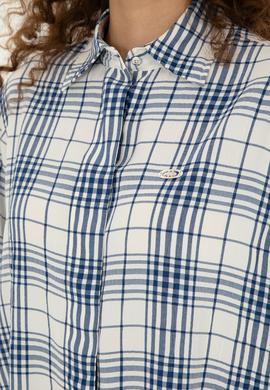 Kadın Lacivert Uzun Kollu Tunik Gömlek - 50288652004