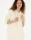 Kadın Krem Kapüşonlu Sweatshirt