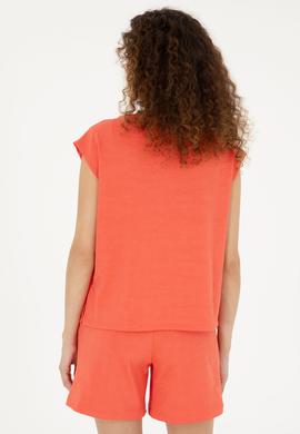 Kadın Nar Çiçeği Tişört - 50281748012