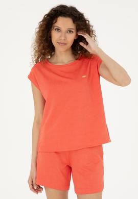 Kadın Nar Çiçeği Tişört - 50281748012