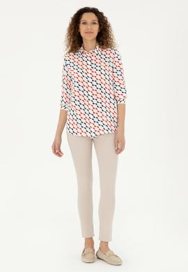 Kadın Lacivert Uzun Kollu Gömlek - 50280959004