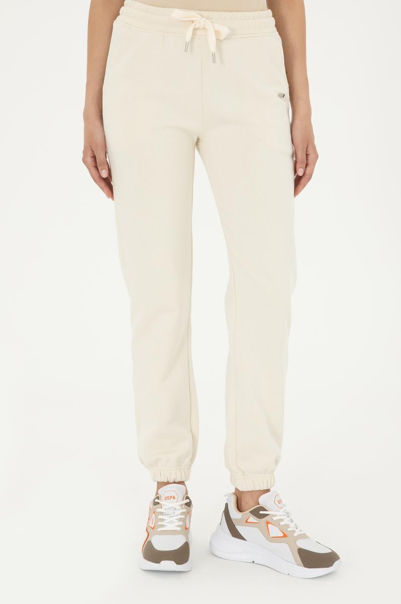 Kadın Krem Eşofman Altı