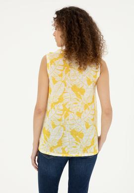 Kadın Safran Tişört - 50281902029