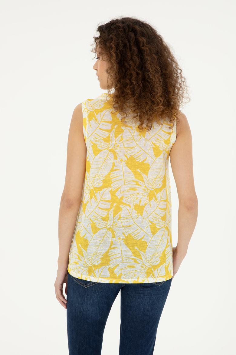 Kadın Safran Tişört - 50281902029