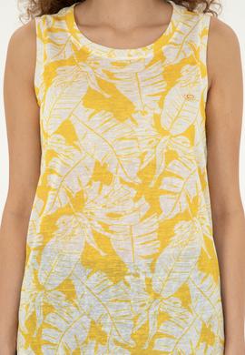 Kadın Safran Tişört - 50281902029