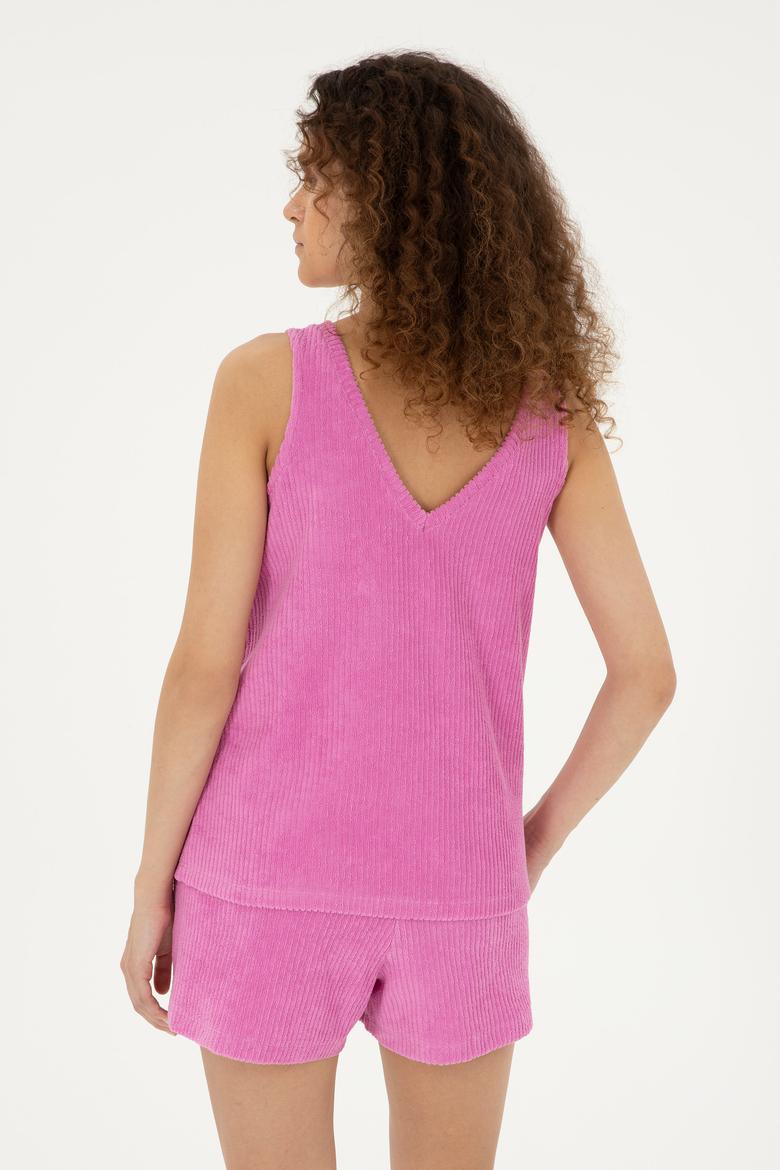 Kadın Menekşe Tişört - 50281915020