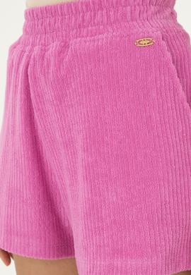 Kadın Menekşe Örme Şort - 50281917020