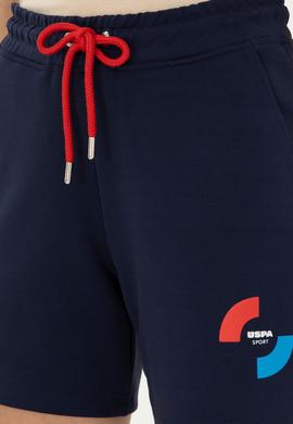 Kadın Lacivert Örme Şort - 50283475018