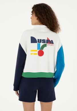 Kadın Beyaz Sweatshirt - 50284300008