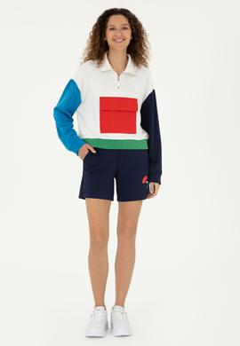 Kadın Beyaz Sweatshirt - 50284300008