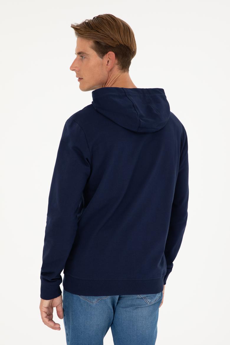 Erkek Lacivert Sweatshirt - 50279634031